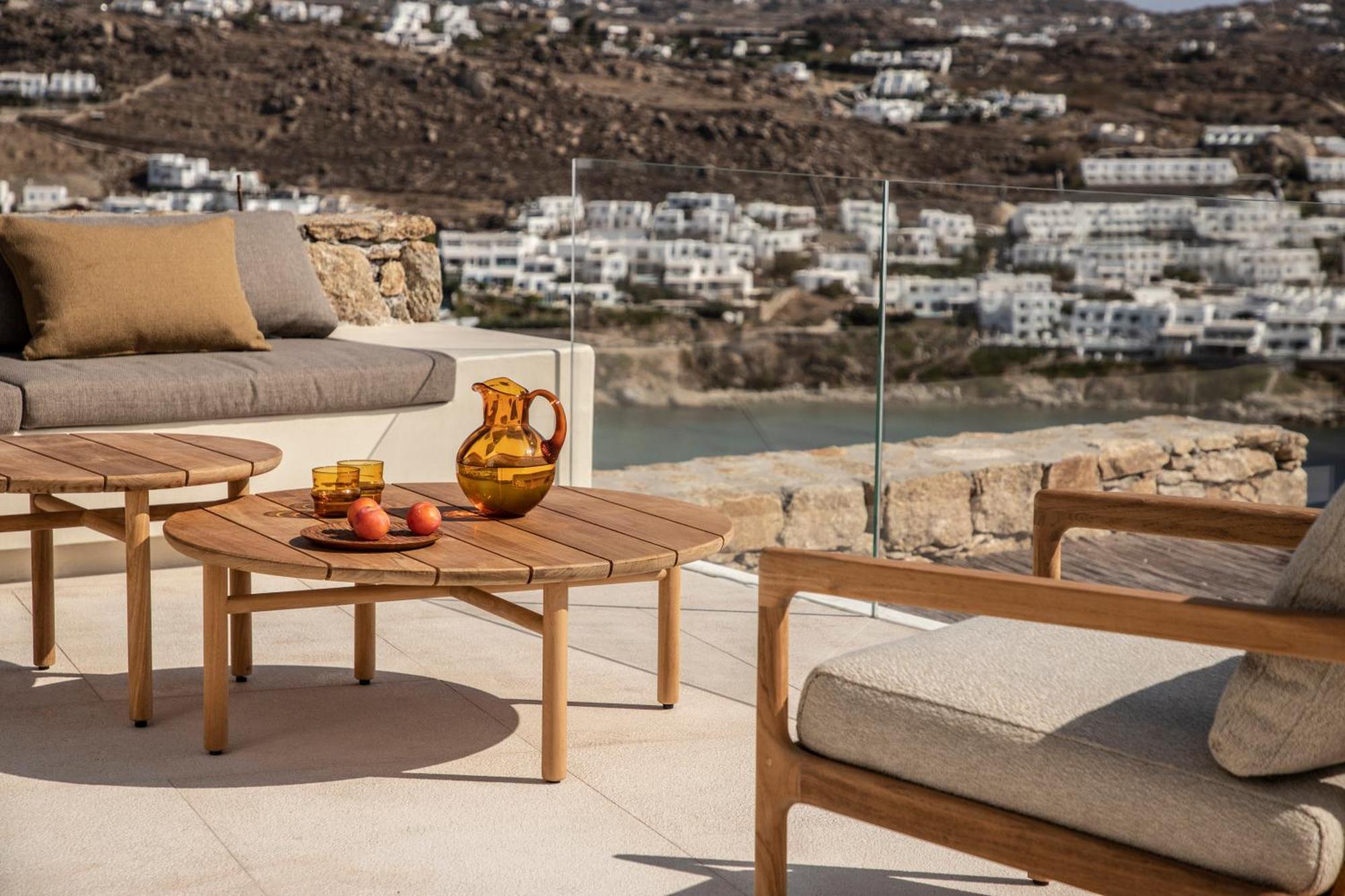 The Skyvilla Mykonos - A Landmark Property With Breathtaking Views Of The Psarou Bay Mykonos Town Exteriör bild