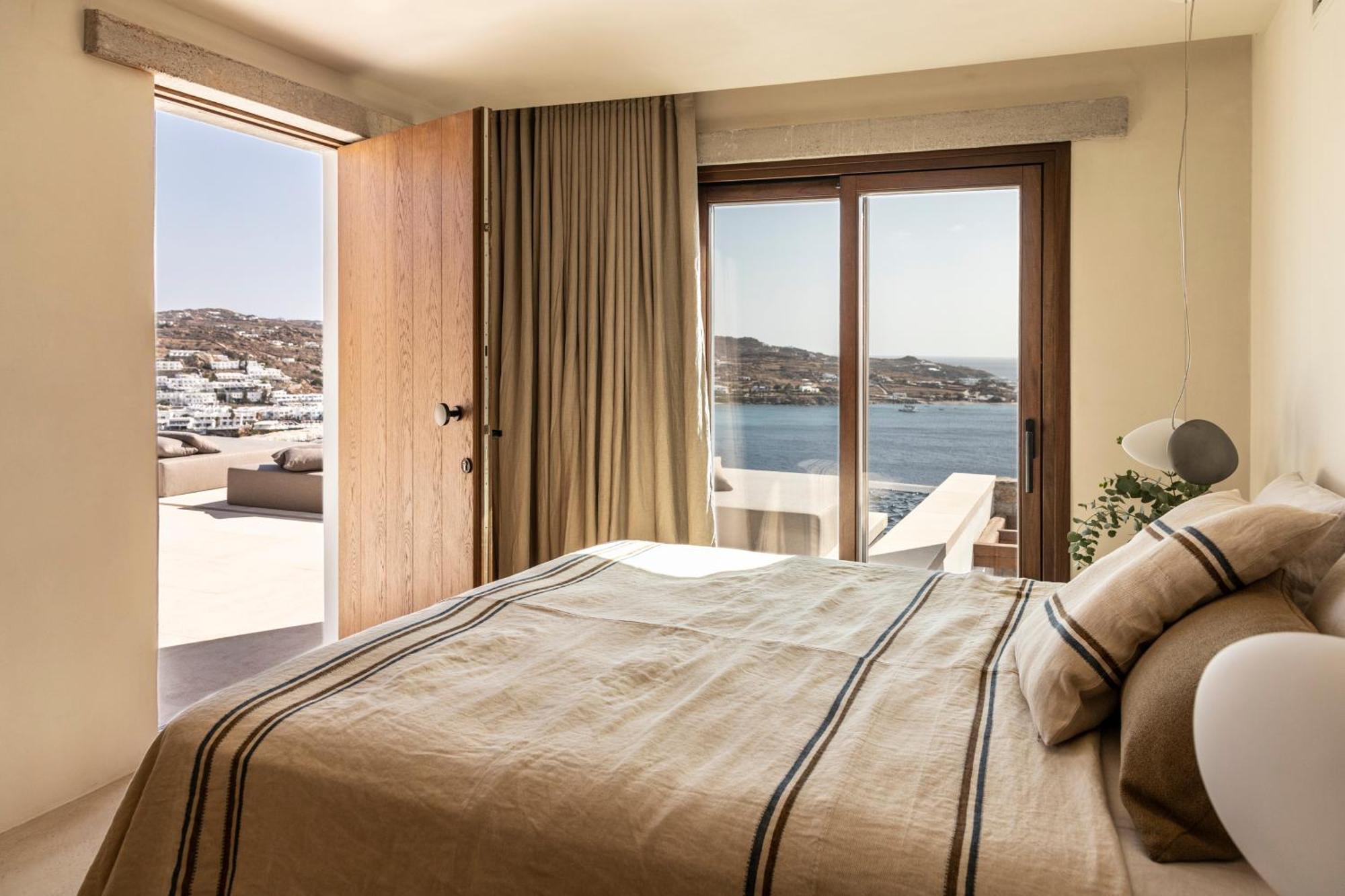 The Skyvilla Mykonos - A Landmark Property With Breathtaking Views Of The Psarou Bay Mykonos Town Exteriör bild